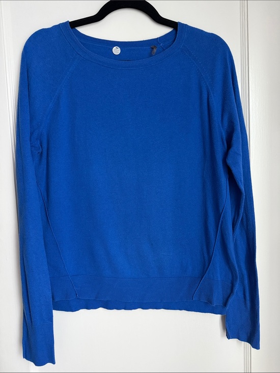 Margaret O'Leary Sweaters - Margaret O’Leary XS Cobalt Blue Lightweight Crewneck Sweater